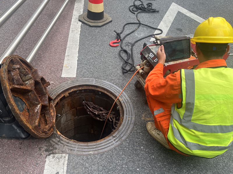 甘家巷市政管道内窥检测