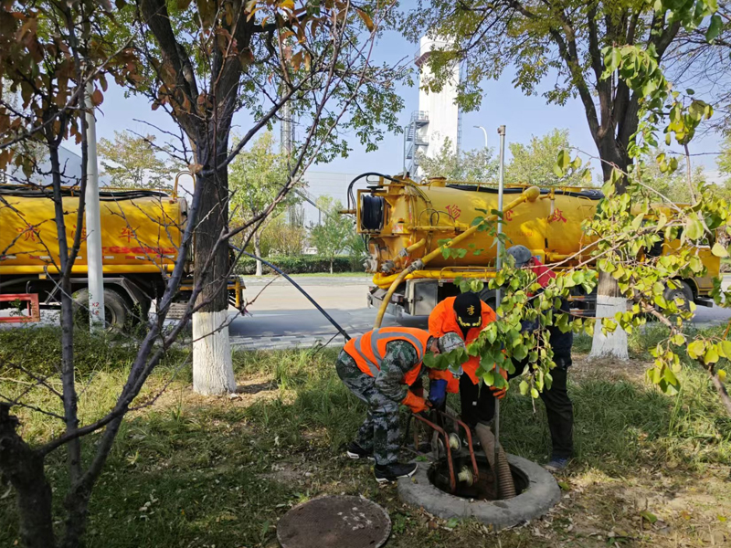 甘家巷厂区管道清洗